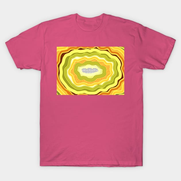 Bright Agate #10 T-Shirt by wagnerps